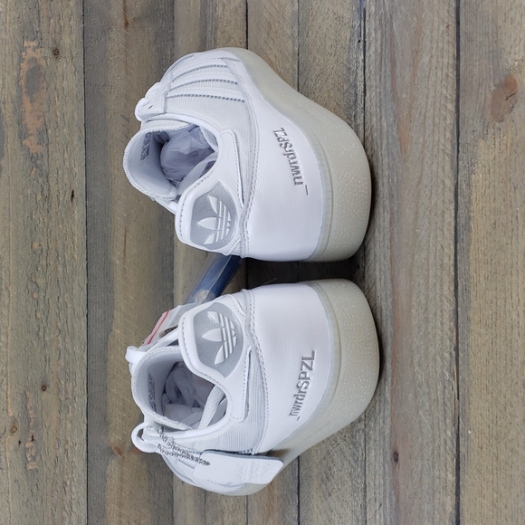 adidas Wilsy SPLZ New Order X Men's Leather Casual Shoes Interchangeable Laces - Picture 6 of 10